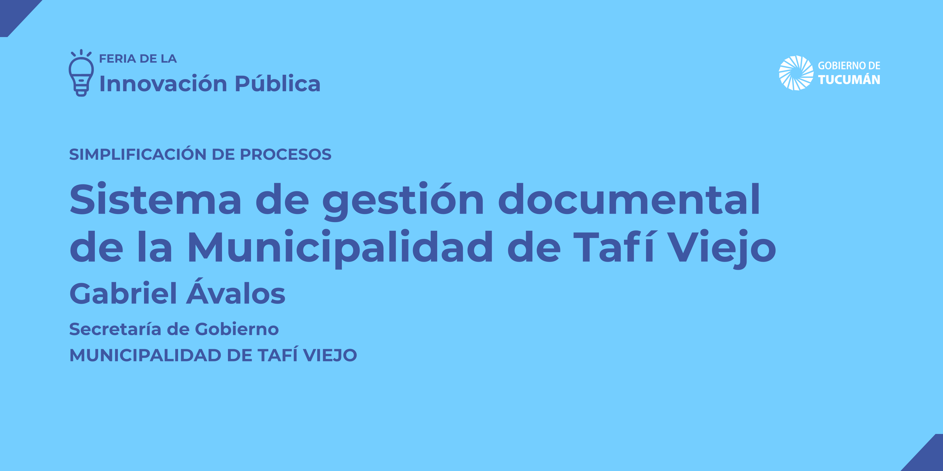 Sistema de gestión documental de la Municipalidad de Tafí Viejo